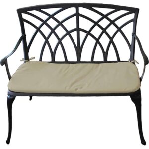 Charles Bentley Metal Garden Bench